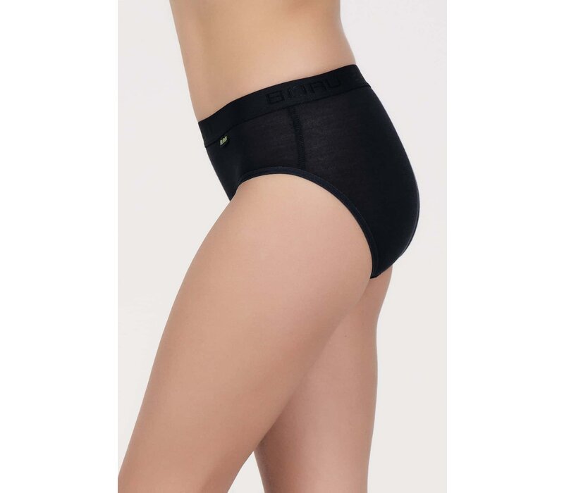 Maxx Owen Dames Slip Zwart Bamboe Voordeelpack