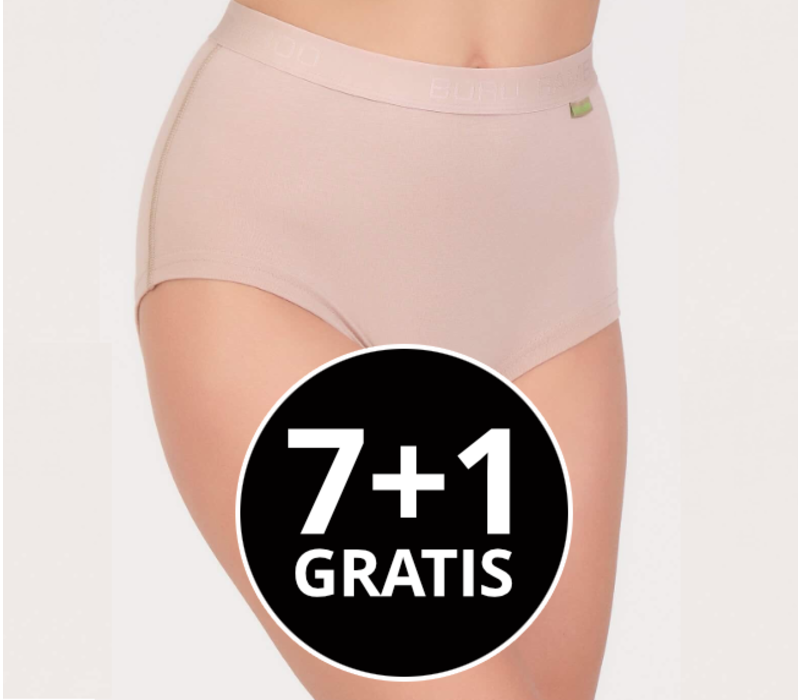 Maxx Owen Dames Short Huidskleur Bamboe Voordeelpack