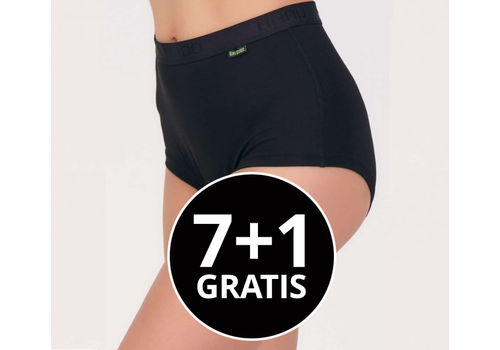 Maxx Owen Maxx Owen Dames Short Zwart Bamboe Voordeelpack