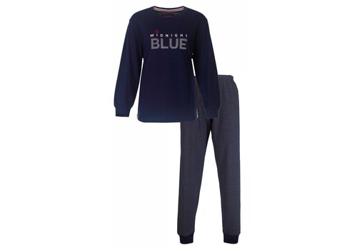 Irresistible Irresistible Dames Pyjama Navy Blauw