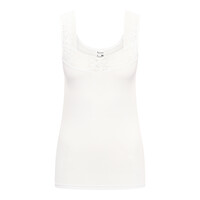 Beeren Dames Comfort Feeling Hemd Wit Met Kant