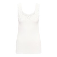Beeren Dames Comfort Feeling Hemd Wit Met Kant Voordeelpack