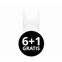 Beeren Dames Comfort Feeling Hemd Wit Met Kant Voordeelpack