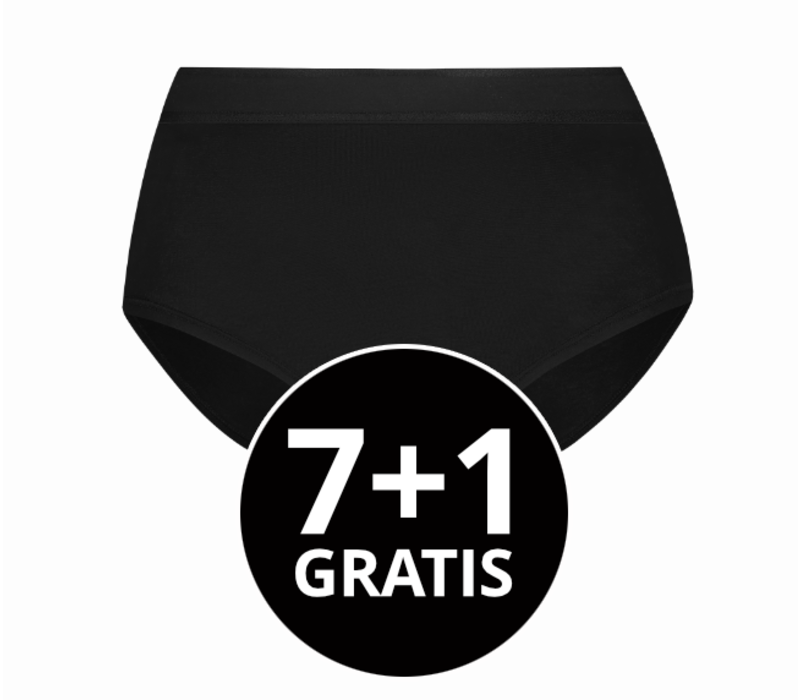 Beeren Dames Green Comfort Midi Zwart Voordeelpack