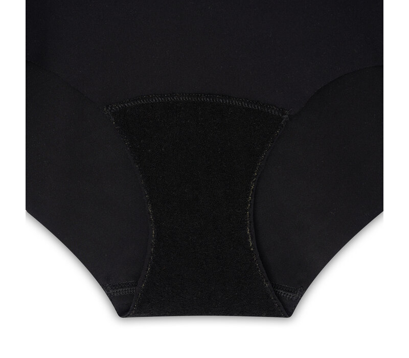 Beeren Dames Invisible Maxi Slip Zwart 2-Pack