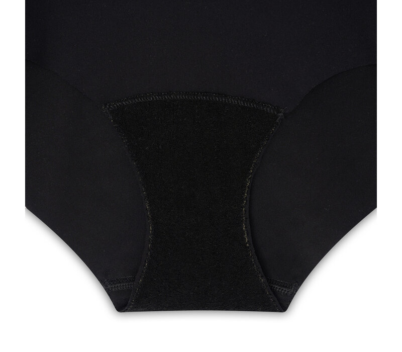 Beeren Dames Invisible Maxi Slip Zwart Voordeelpack