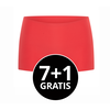 Beeren Dames Short Invisible Rood Voordeelpack