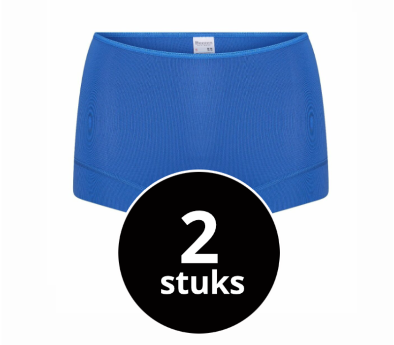 Beeren Dames Short Elegance Blauw 2-Pack