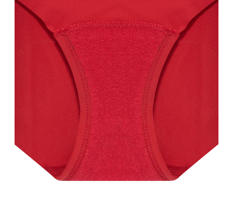 Beeren Dames Invisible Maxi Slip Rood 2-Pack