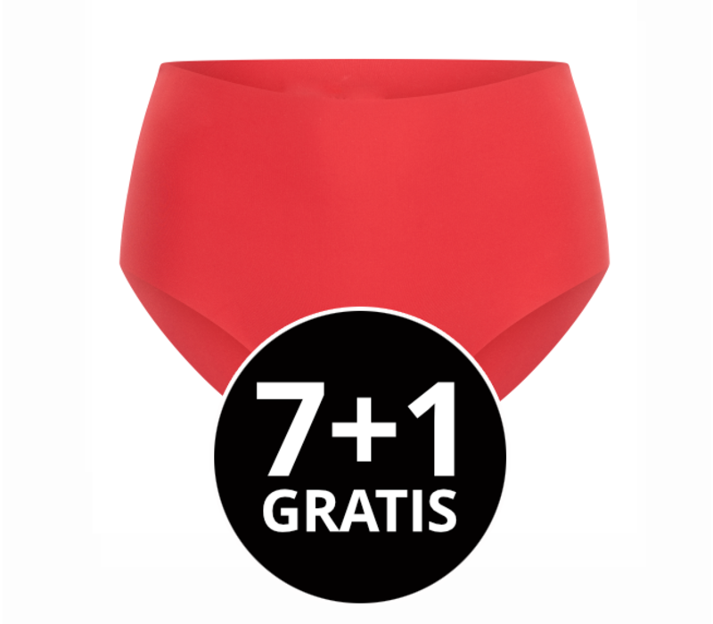 Beeren Dames Invisible Maxi Slip Rood Voordeelpack