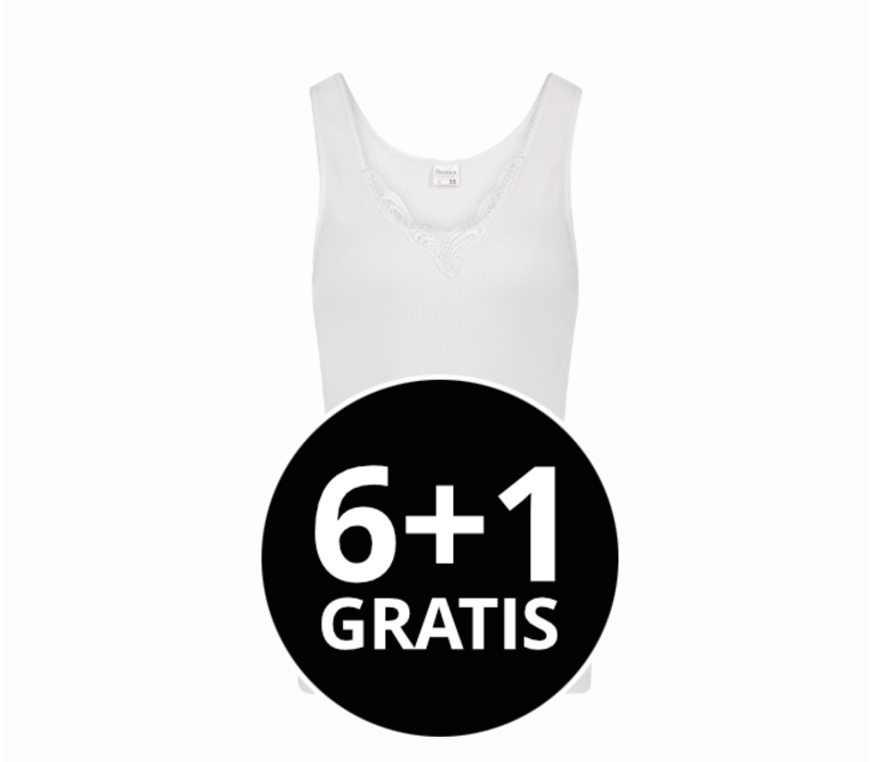 Beeren Dames Hemd Cato Wit  Voordeelpack