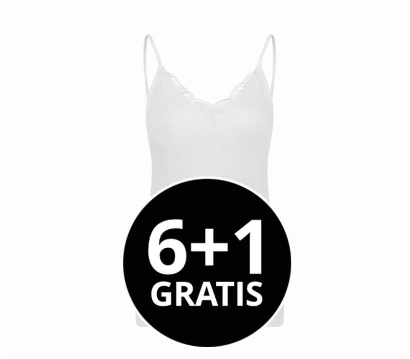 Beeren Dames Hemd Mara Wit  Voordeelpack