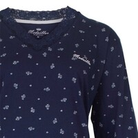Medaillon Dames Pyjama Marine