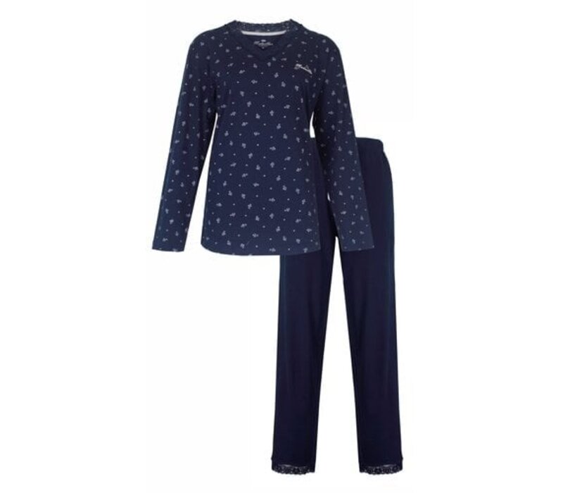 Medaillon Dames Pyjama Marine