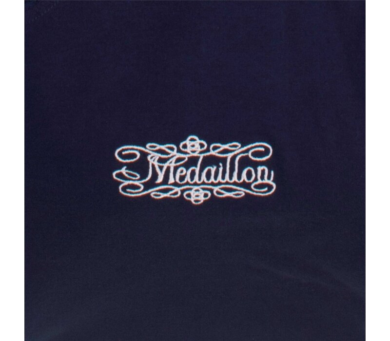 Medaillon Dames Nachthemd Marine
