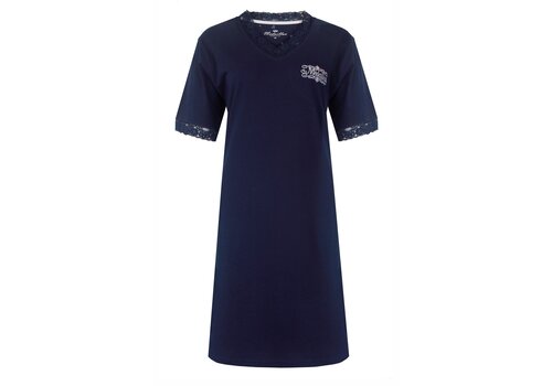 Medaillon Medaillon Dames Nachthemd Marine