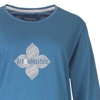 Irresistible Dames Pyjama Ocean Blue
