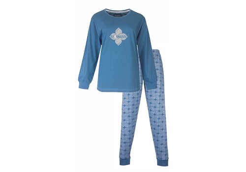 Irresistible Irresistible Dames Pyjama Ocean Blue