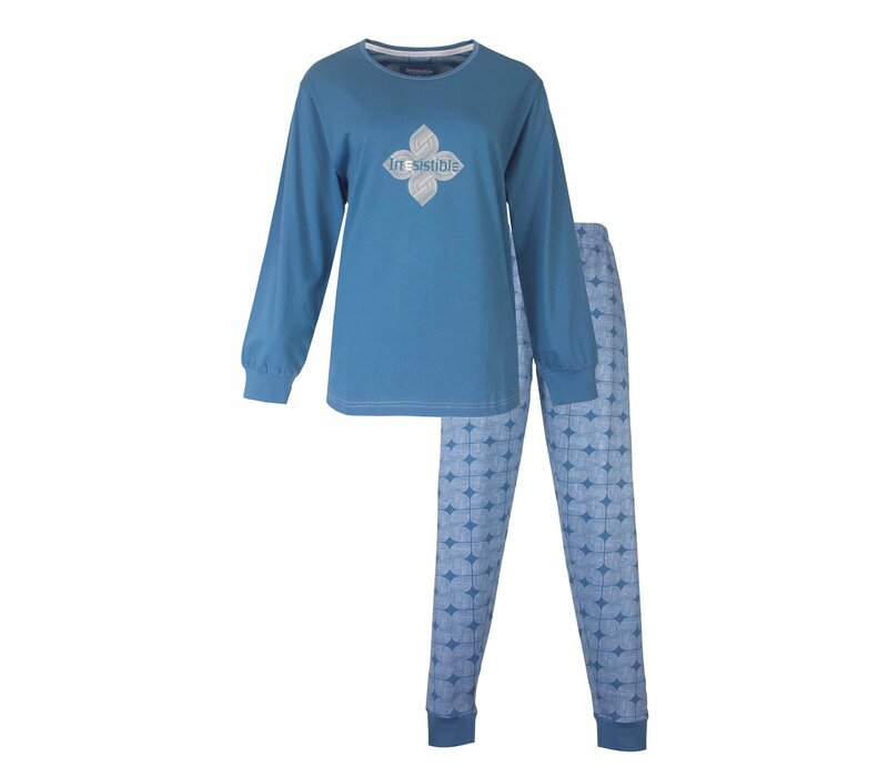 Irresistible Dames Pyjama Ocean Blue