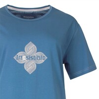 Irresistible Dames Shortama Ocean Blue