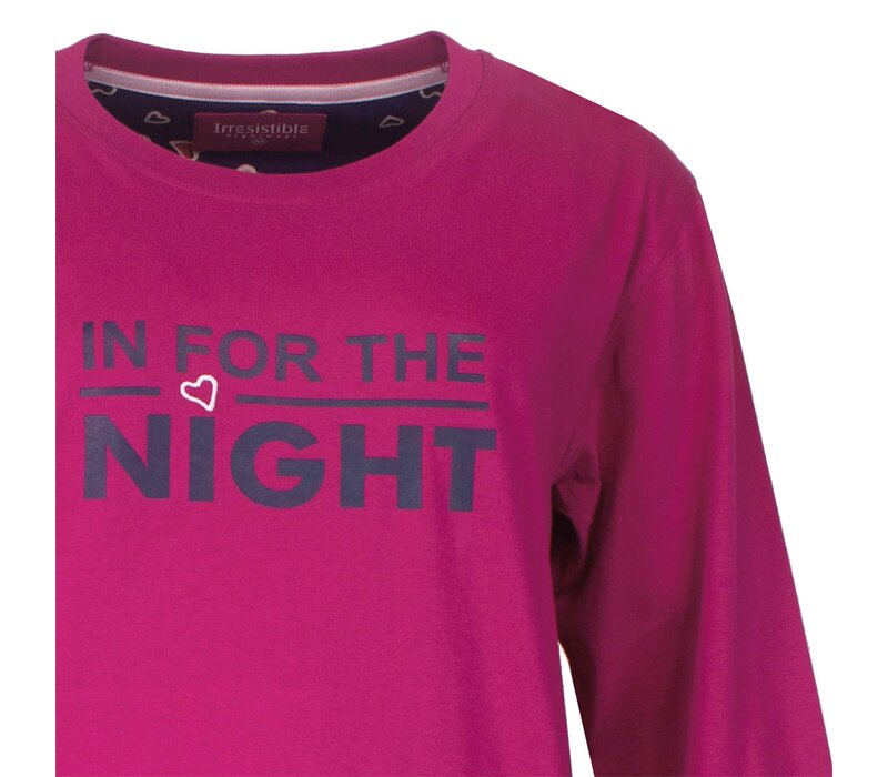 Irresistible Dames Pyjama Fuchsia