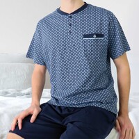 Paul Hopkins Heren Shortama Blue