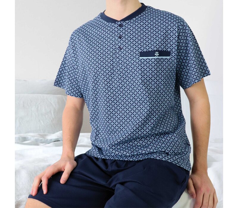 Paul Hopkins Heren Shortama Blue