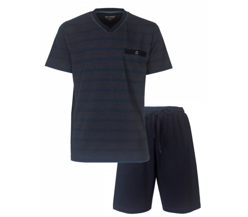 Paul Hopkins Heren Shortama Dark Blue