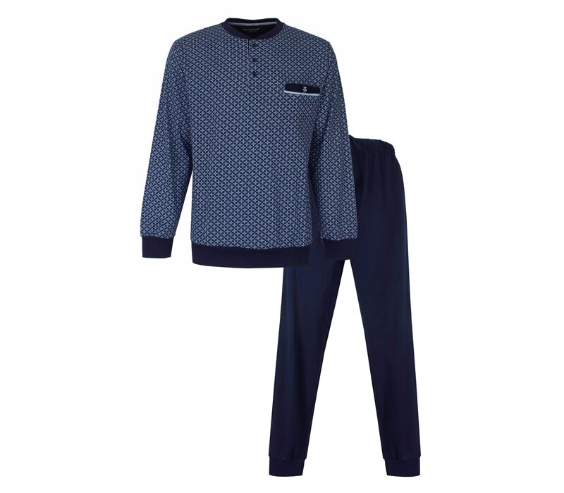 Paul Hopkins Heren Pyjama Blue