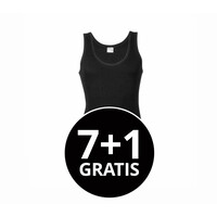 Beeren Heren Singlet M3000 Zwart Voordeelpack