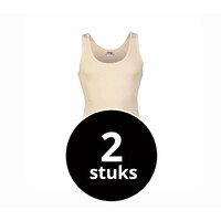 heren singlet M3000 huidskleur 2-Pack