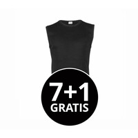 heren mouwloos shirt M3000 zwart voordeelpack