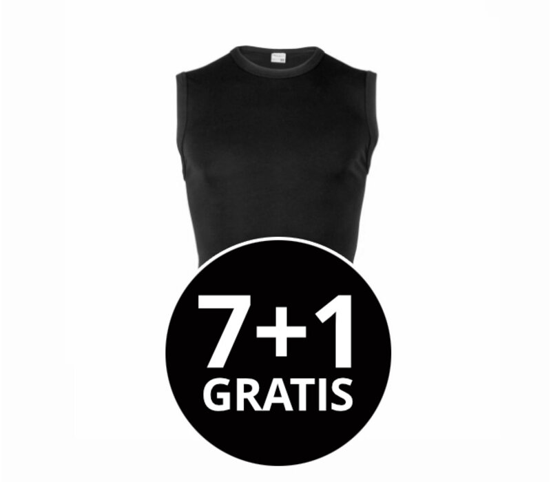 heren beeren young hemd zwart voordeelpack