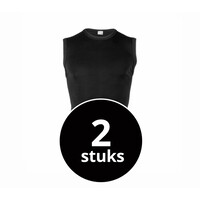heren beeren young hemd zwart 2-Pack