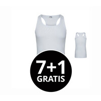 Beeren Heren Boxerhemd M3000 Wit voordeelpack