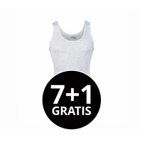 heren singlet M500 grijs voordeelpack