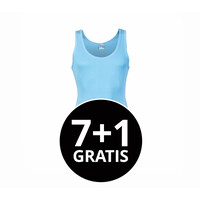heren singlet M3000 blauw voordeelpack