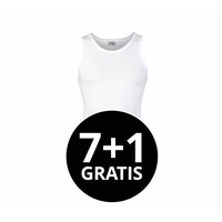heren singlet comfort feeling wit voordeelpack