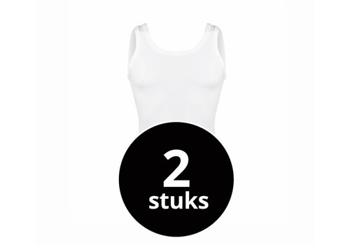 Beeren Heren Singlet Young Wit 2-Pack