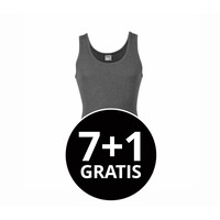 heren singlet M55 zwart voordeelpack
