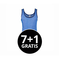 heren singlet M2000 donkerblauw voordeelpack
