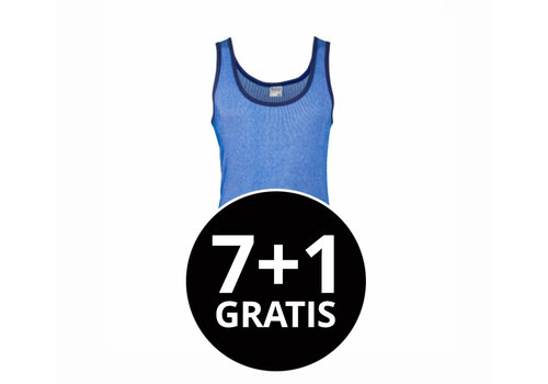 Beeren Heren Singlet M2000 Donkerblauw voordeelpack