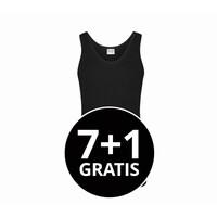 Beeren Heren Singlet Green Comfort Zwart Voordeelpack