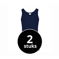 Beeren Heren Singlet Green Comfort Marine 2-Pack