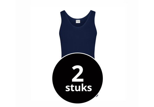 Beeren Heren Singlet Green Comfort Marine 2-Pack
