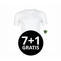 Heren Bamboo T-Shirt Wit Voordeelpack