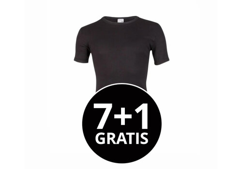 Beeren Heren T-Shirt M3000 Zwart voordeelpack