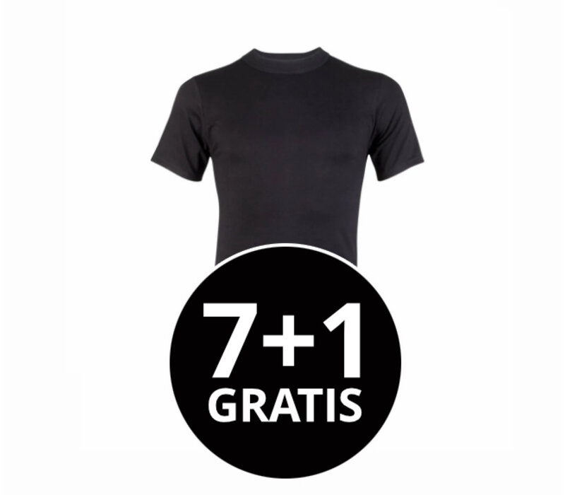 Beeren Heren Comfort Feeling T-Shirt Zwart voordeelpack