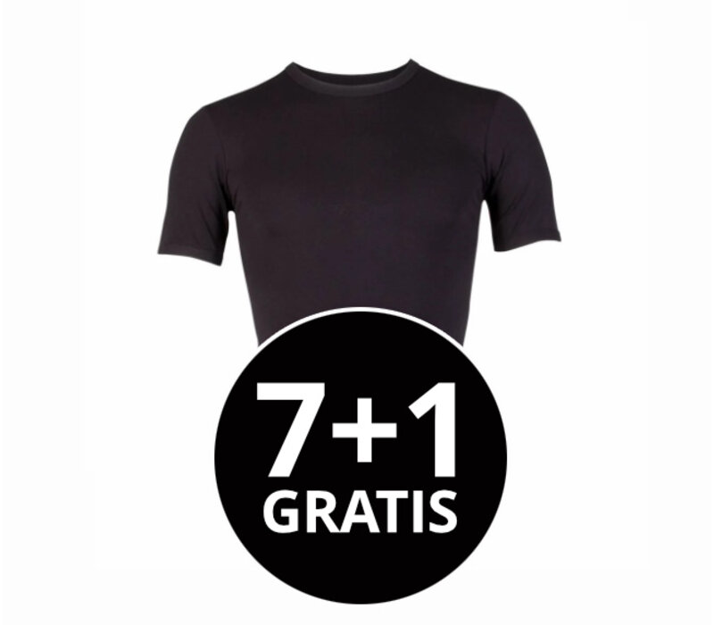 Beeren Heren Young T-Shirt zwart voordeelpack