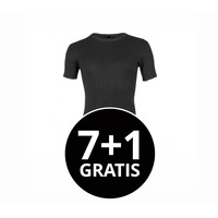 Heren Bamboo T-Shirt Zwart voordeelpack